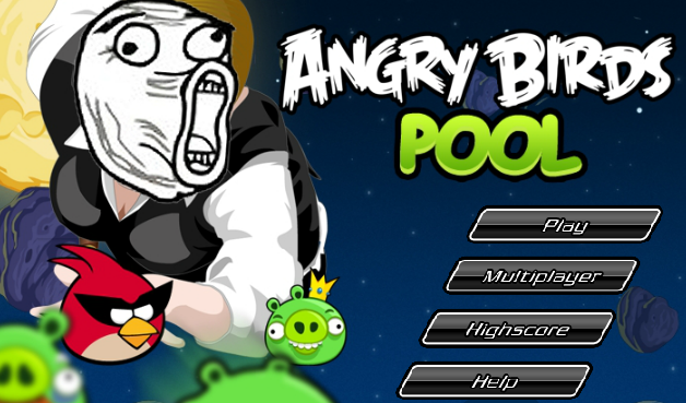 Angry Birds Space Pool