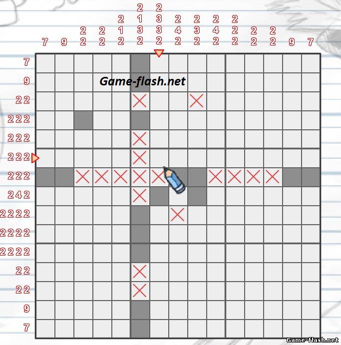 Picross Prelude онлаин флеш игра, японский кросфорд