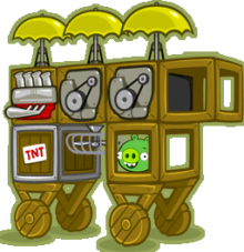 Bad Piggies от создателей Rovio скачать игру стратегию бесплатно.