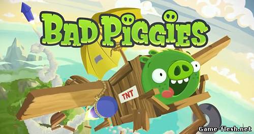 Скачать Бад Пиггес для Андройд - Игра Bad Piggies для Android бесплатно.