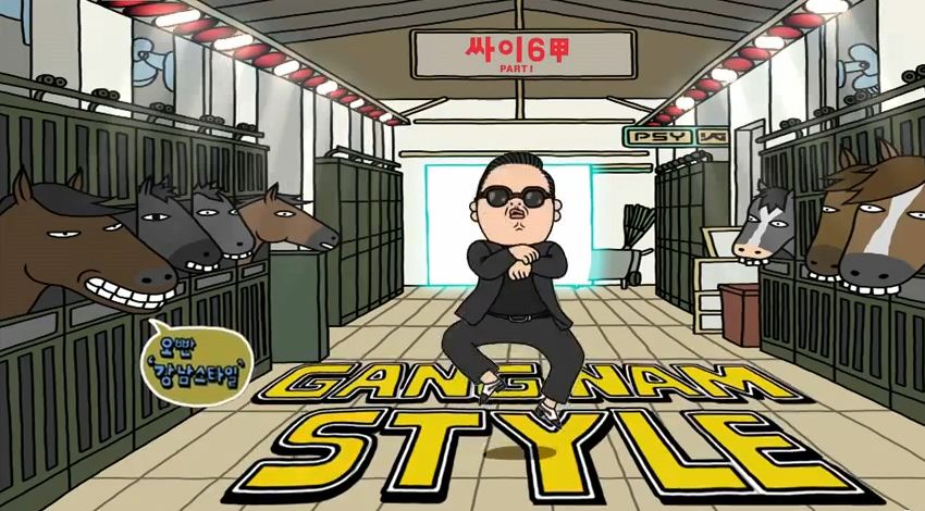 Танцевать в игре Gangnam Style Fun как в клипе