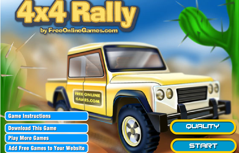 Играть Джипы 4X4 Rally